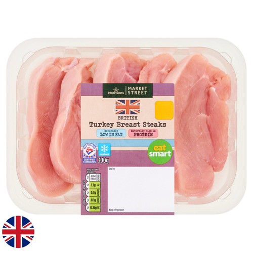 Morrisons British Turkey Breast Steaks 300g