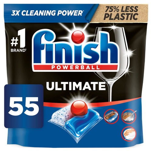 Finish Ultimate All In One Regular Dishwasher Tablets 