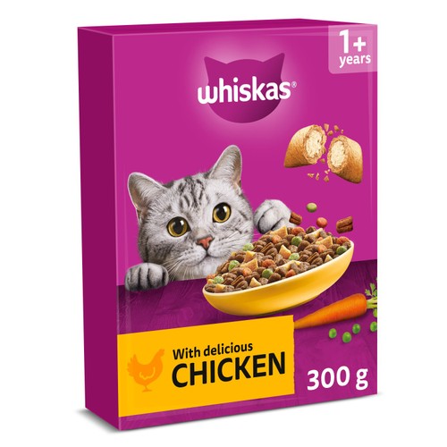 Whiskas 1+ Chicken Adult Dry Cat Food