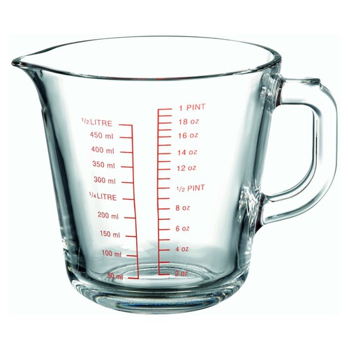 Nutmeg Home 1 Litre Glass Measuring Jug