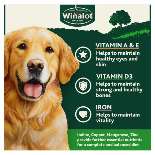Winalot Cod In Gravy Wet Dog Food  6 x 400g
