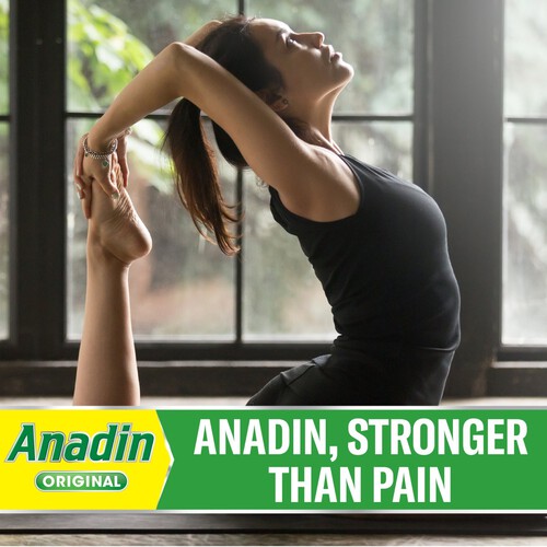 Anadin Original Pain Relief Asprin Caffeine Tablets