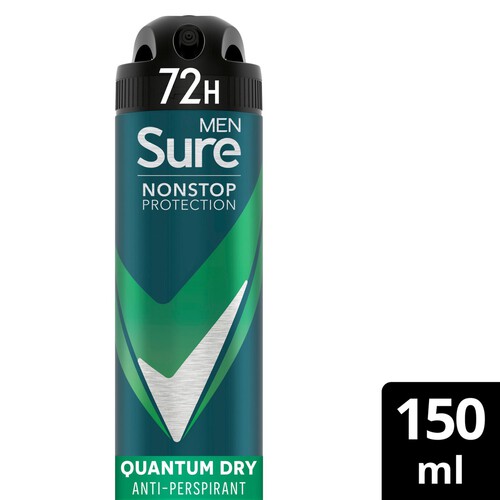 Sure For Men Quantum Dry Anti Perspirant Nonstop Deodorant