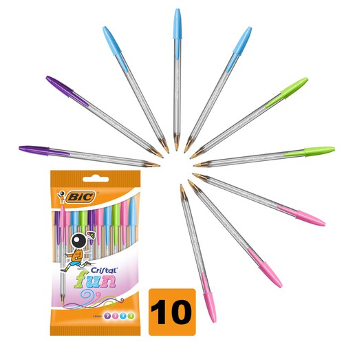 Bic Cristal Fun P10 Pen