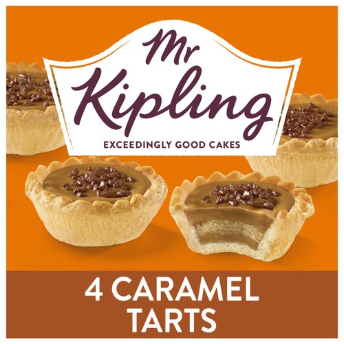 Mr Kipling Caramel Tarts 4 Pack