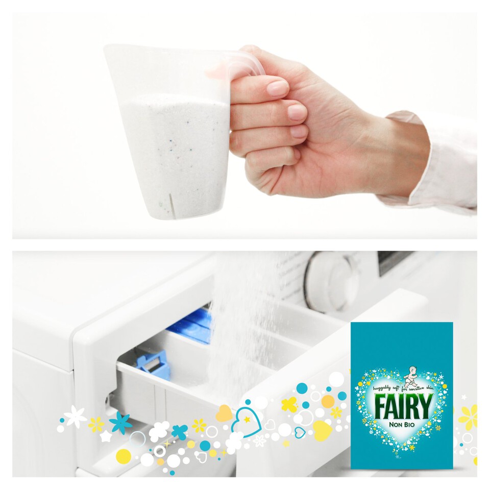 Fairy Non Bio For Sensitive Skin Washing Powder 40 Washes Morrisons Online Groceries & Offers