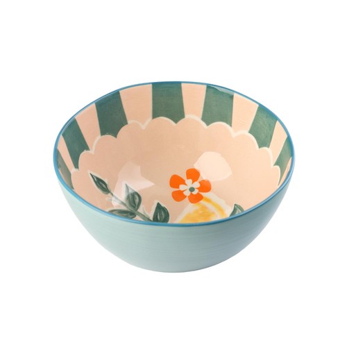 Nutmeg Home Pad Print Medina Cereal Bowl