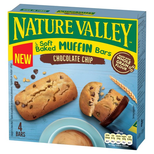 Nature Valley Muffin Bars Chocolate Chip