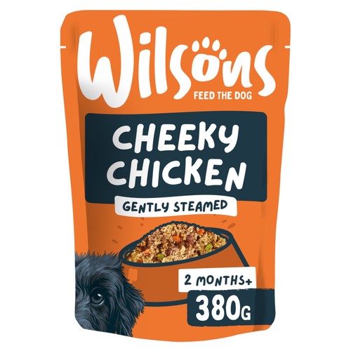 Wilsons Cheeky Chicken Fresh Dog Food Pouch 