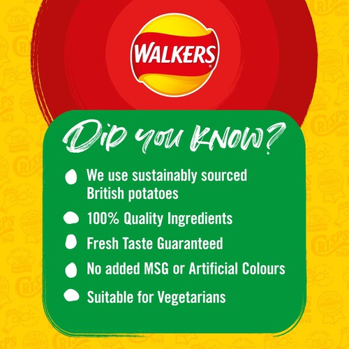 Walkers Cheese & Onion Sharing Crisps