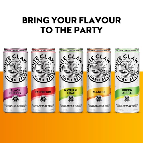 White Claw Hard Seltzer Green Apple 330ml