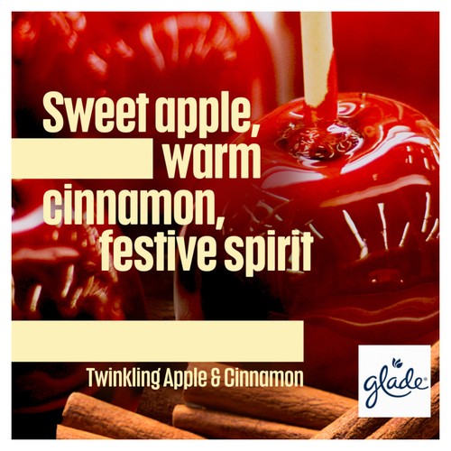 Glade Scented Candle Sleeved Warm Apple Pie 108g