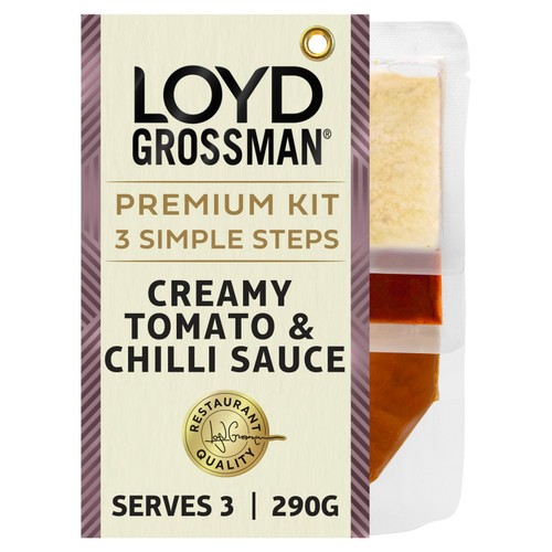 Loyd Grossman Creamy Tomato & Chilli Sauce Meal Kit 290g