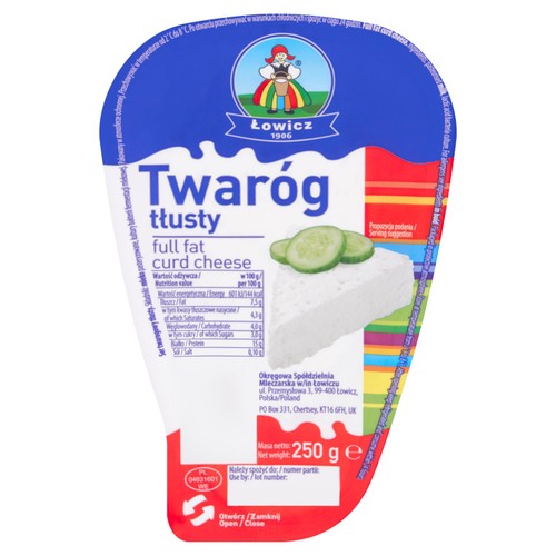Łowicz twarog