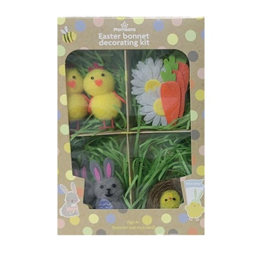 Morrisons Easter Bonnet Decorating Kit
