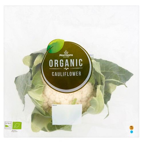 Morrisons Organic Medium Cauliflower 