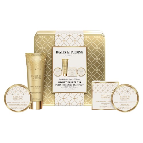 Baylis & Harding Sweet Mandarin & Grapefruit Pamper Tin Gift Set
