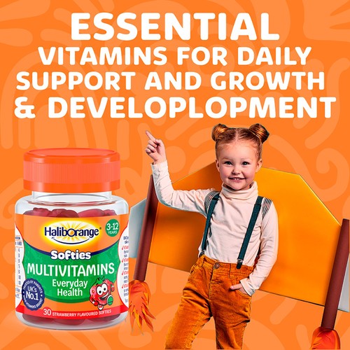 Haliborange Multivitamin  Softies 30's Strawberry
