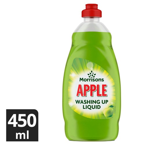 Morrisons apple washing up liquid