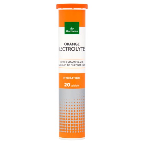 Morrisons Electrolyte Orange Flavour 20 Pack