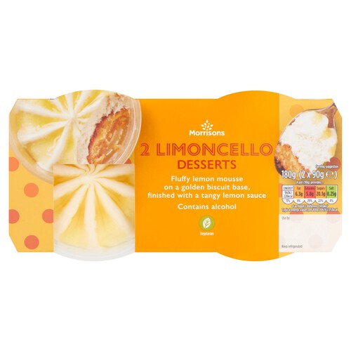 Morrisons 2 Limoncello Dessert