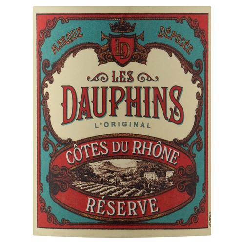 Les Dauphins Cotes Du Rhone Red