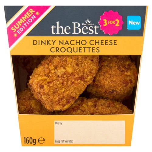 Morrisons The Best Dinky Nacho Cheese Croquettes 150g