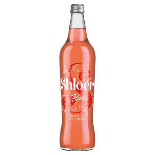 Shloer Rose Sparkling Grape Juice Drink