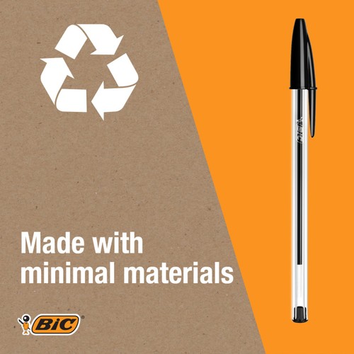 Bic Cristal Black Pens
