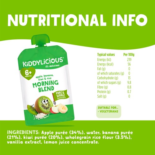 Kiddylicious Kiwi Rice 100g