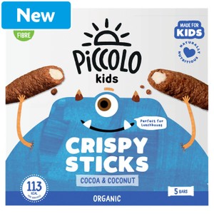 Piccolo Kids Organic Cocoa & Coconut Crispy Sticks 5 x 25g