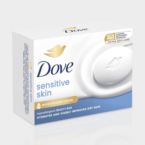Dove Bar Sensitive Skin   2 x 90g