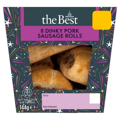 Morrisons the best dinky pork sausage rolls