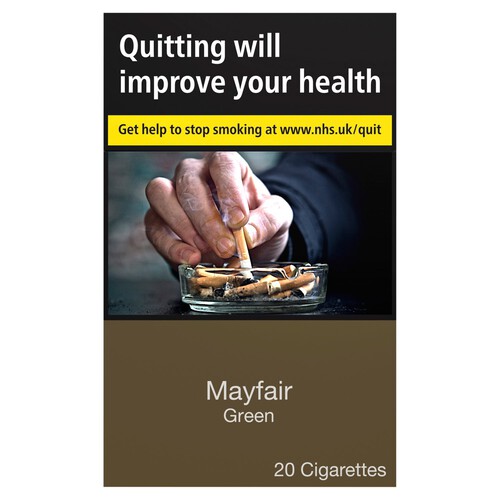 Mayfair Green Cigarettes