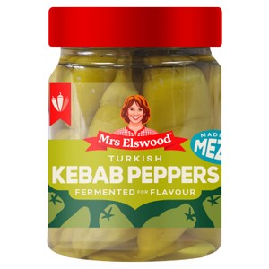 Mrs Elswood Mezze Kebab Peppers 300g