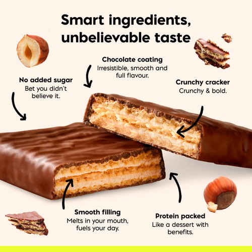 Nick's Hazelnut Protein Wafer 40g