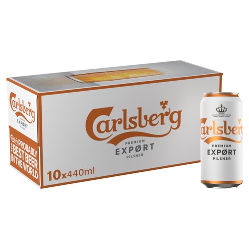 Carlsberg Export Lager Beer Cans