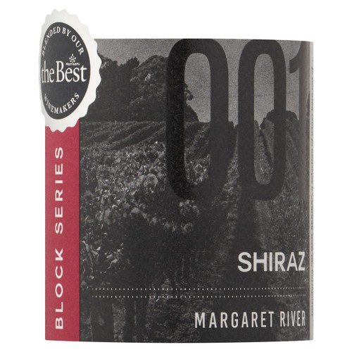 Morrisons The Best Block Series 001 Margaret River Shiraz 75CL