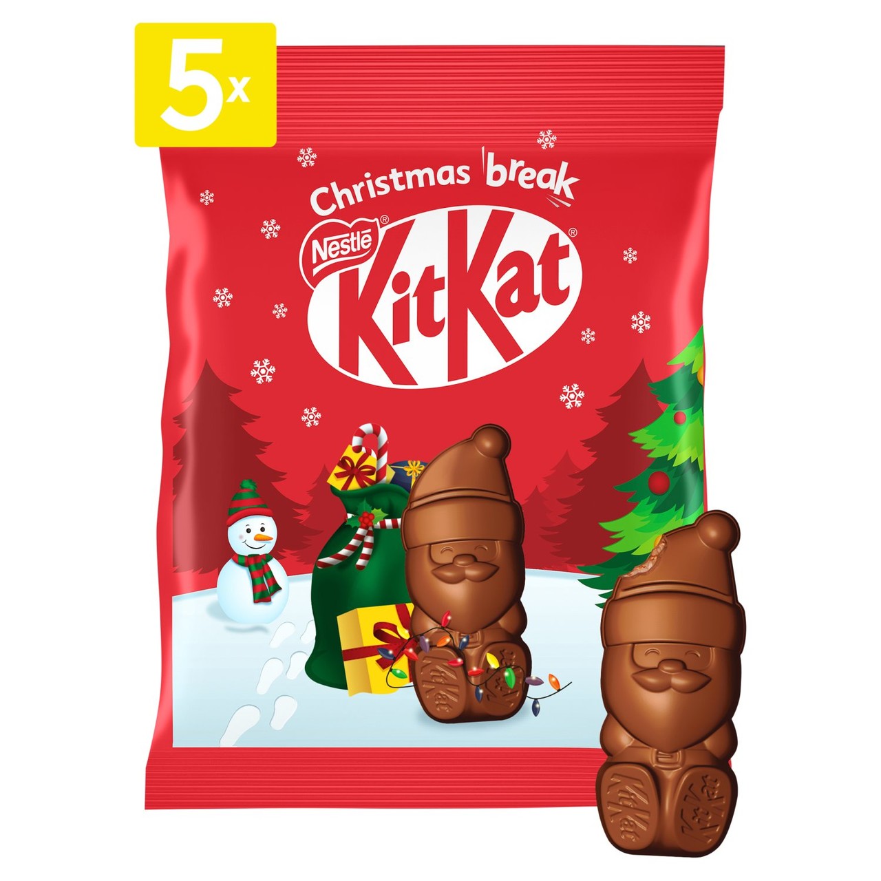 Kit Kat Santa Milk Chocolate Sharing Bag