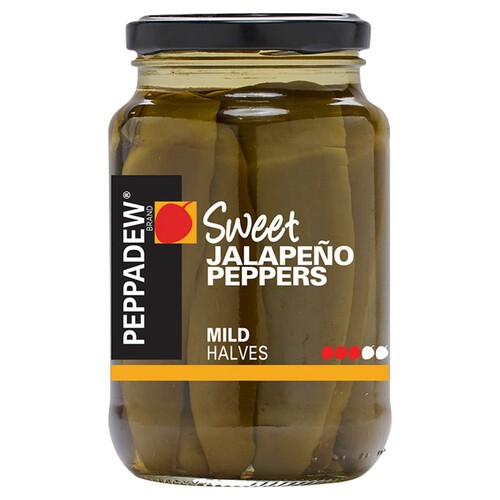 Peppadew Jalapeno Peppers Mild Halves 