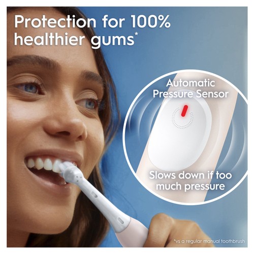 Oral-B Io2 Pink Electric Toothbrush + Travel Case