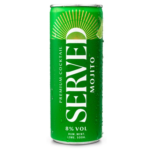 SERVED Mojito Cocktail 8% ABV