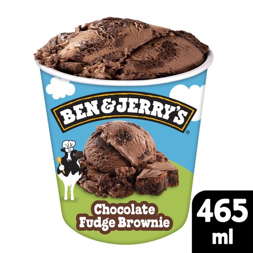 Ben & Jerry's Chocolate Fudge Brownie Ice Cream Tub 465ml