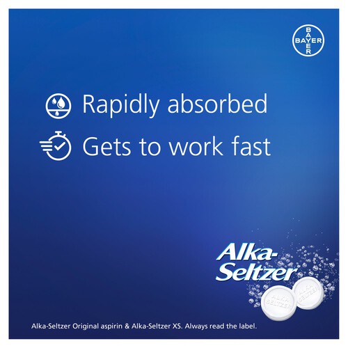 Alka Seltzer Extra Strong Pain Relief Tablets