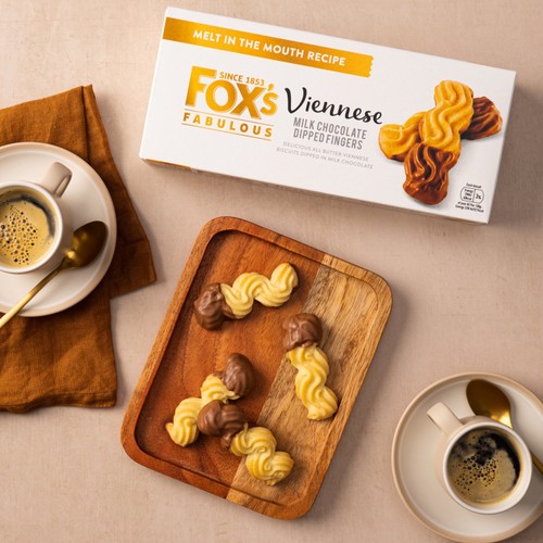 Fox's Viennese Milk Chocolate Dipped Finger Biscuits