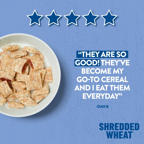 Nestle Shredded Wheat Blueberry Fruit Wheats 450g