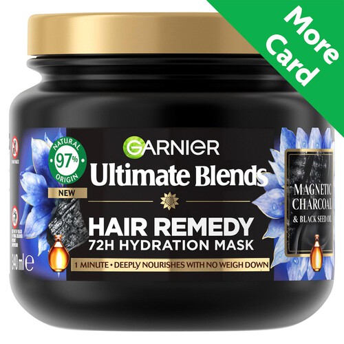 Ultimate Blends Charcoal Hair Remedy Mask 