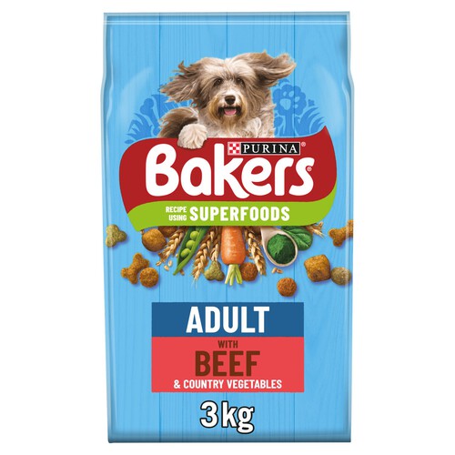 Bakers Dry Dog Food Beef & Veg