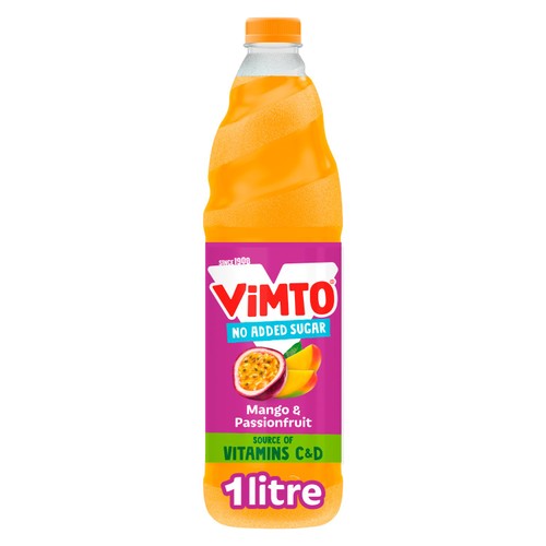 Vimto Fruit Squash Mango & Passionfruit 