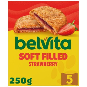 Belvita Strawberry Yogurt Duo Crunch Breakfast Biscuits